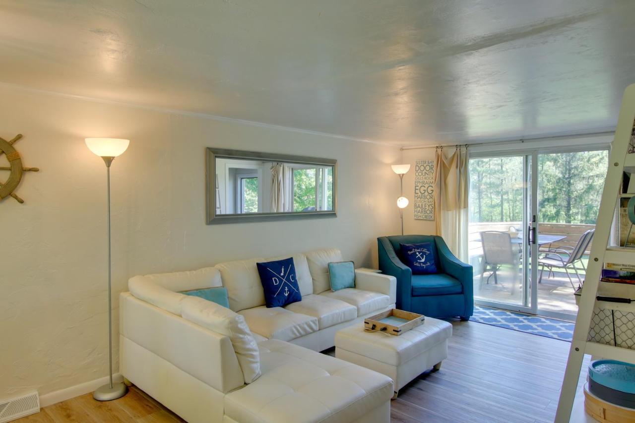 Updated Home With Deck 2 Mi To Sister Bay Beach! Екстер'єр фото